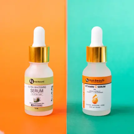 Luminous Skin Care Duo – Ultra Whitening & Vitamin C Serum for Even-Toned Skin