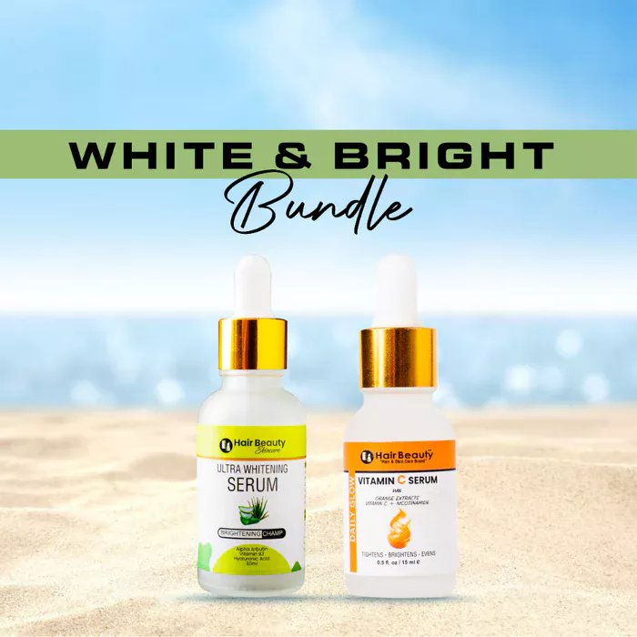 WhiteandBrightBundle White & Bright Bundle – Hyperpigmentation & Skin Glow Treatment Set