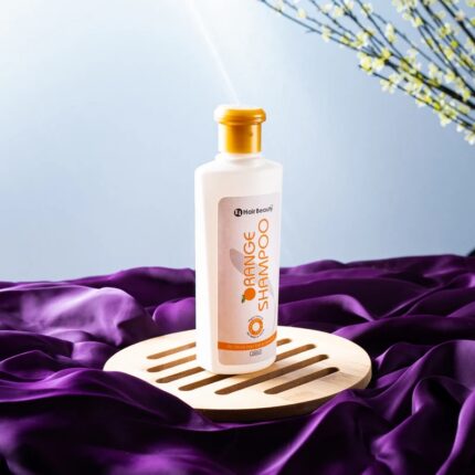 Orange shampoo vitamin C