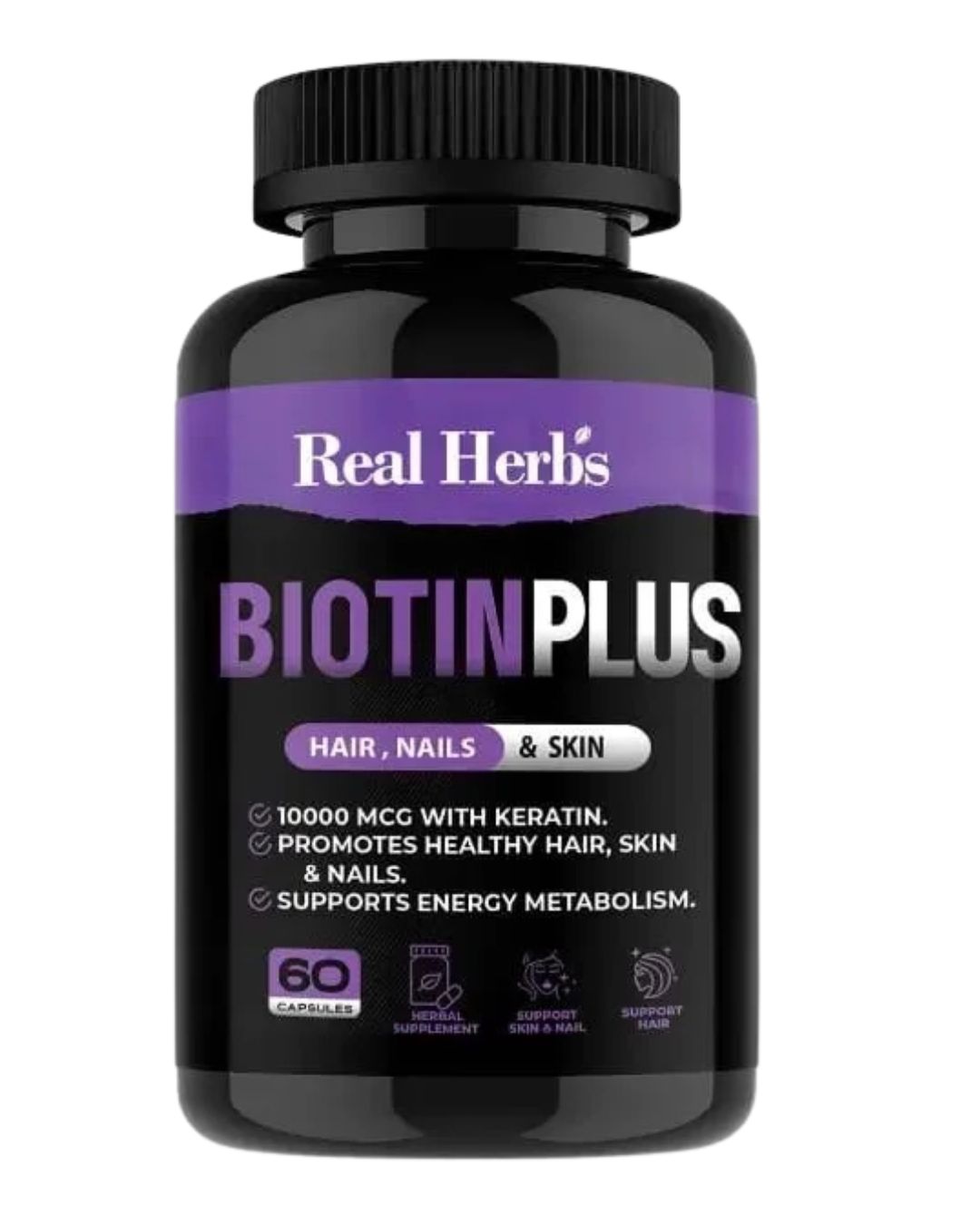 Diabgon Diabeti (4) Real Herbs Biotin Plus