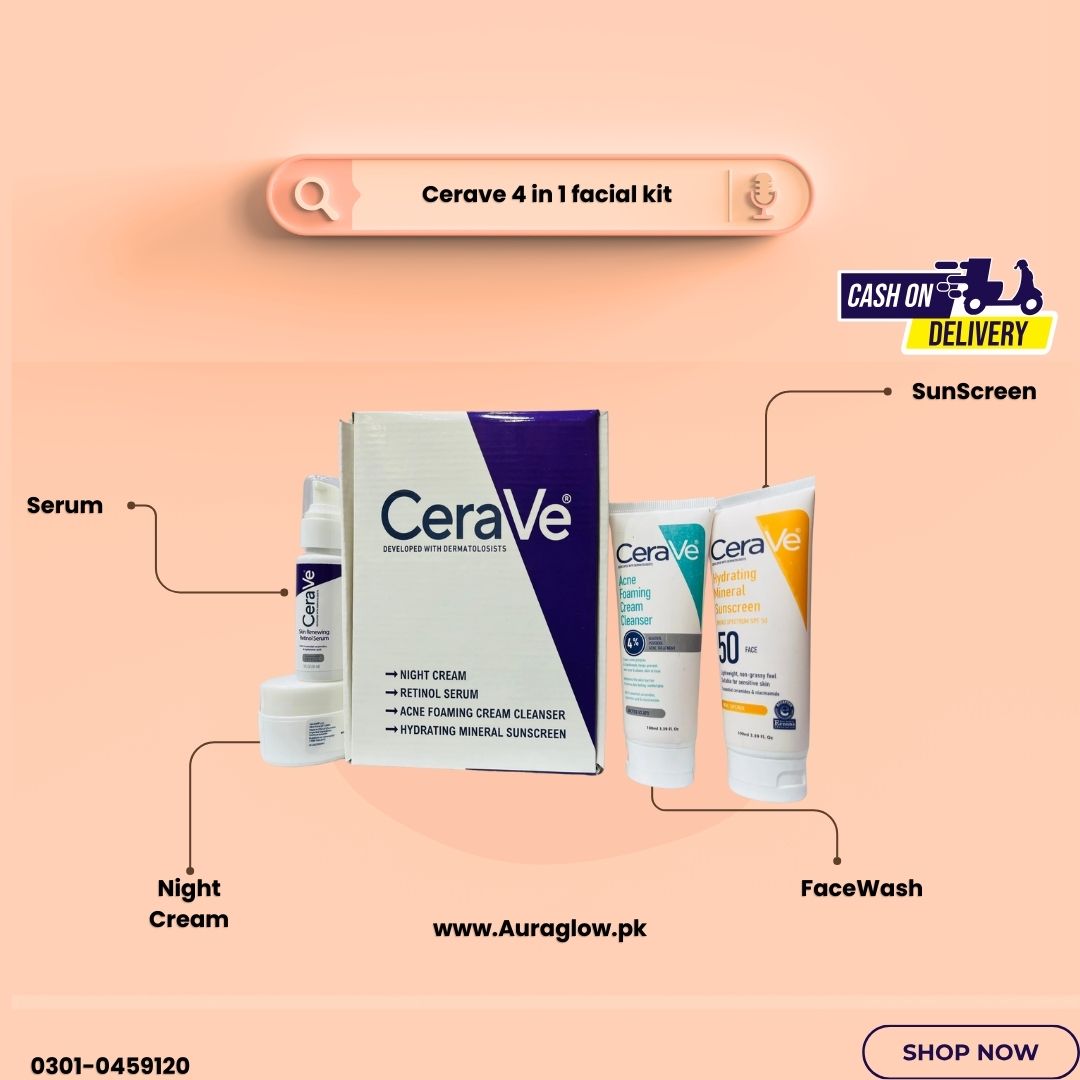 Cerave 4 in 1 facial kit Cerave 4 in 1 facial kit