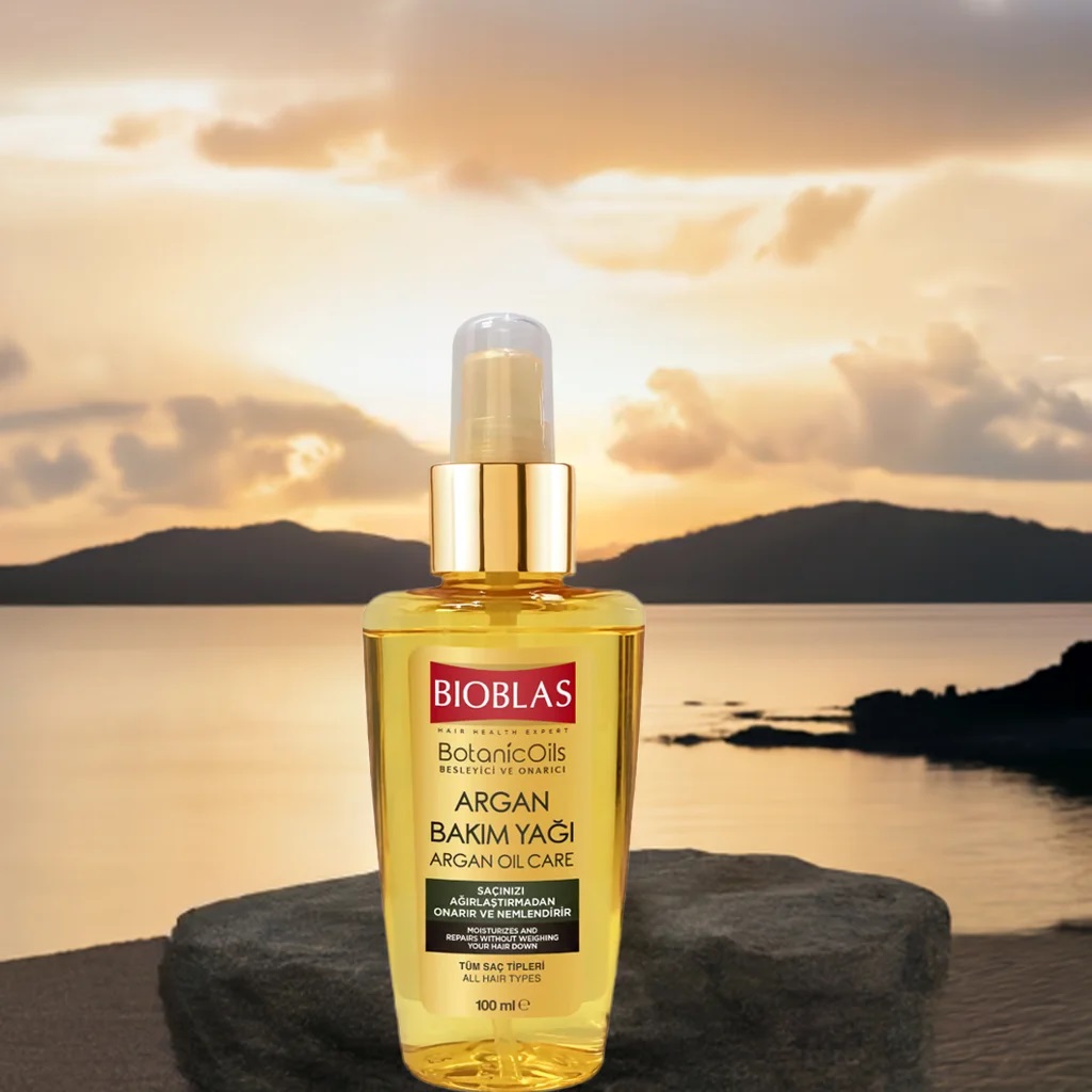 BIOBLAS BOTANIC ARGAN OIL Bioblas Argan Oil used as a leave-in treatment for hair