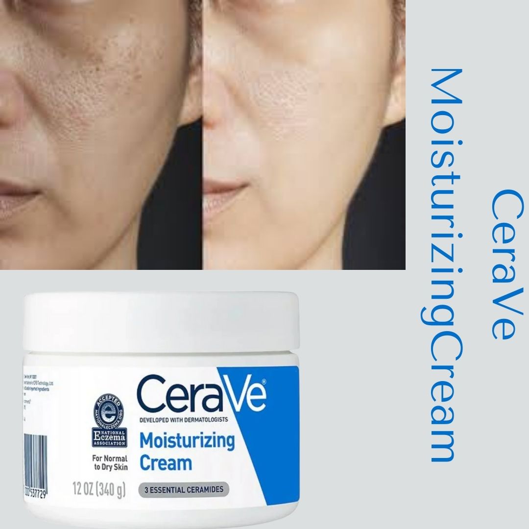 CeraVe Moisturizing Cream CeraVe Moisturizer Cream – Intense Hydration for Smooth, Healthy, and Soft Skin