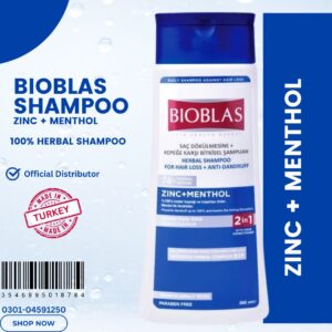 Bioblas Zinc + Menthol Shampoo