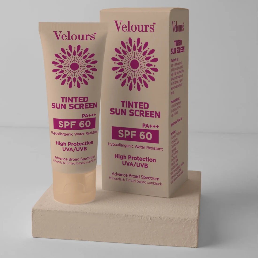 Tinted Sun Screen - SPF 60 sunblock SPF60 Cream in Pakistan